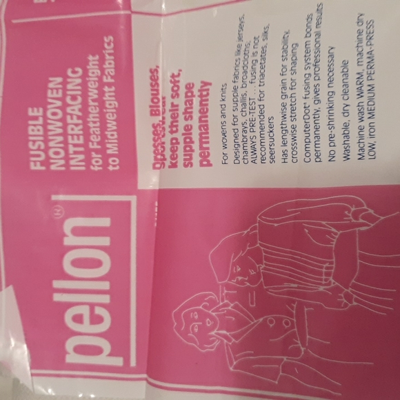 Pellon Other - ♦️ Fusible Interfacing Fabric